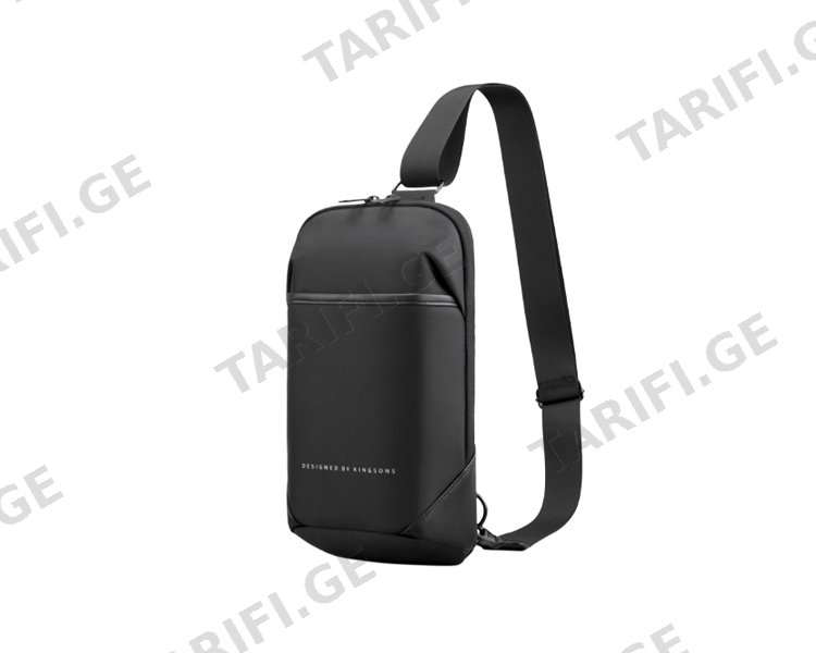 ზურგჩანთა Kingsons Sling Bag 7" Black - KS3211W