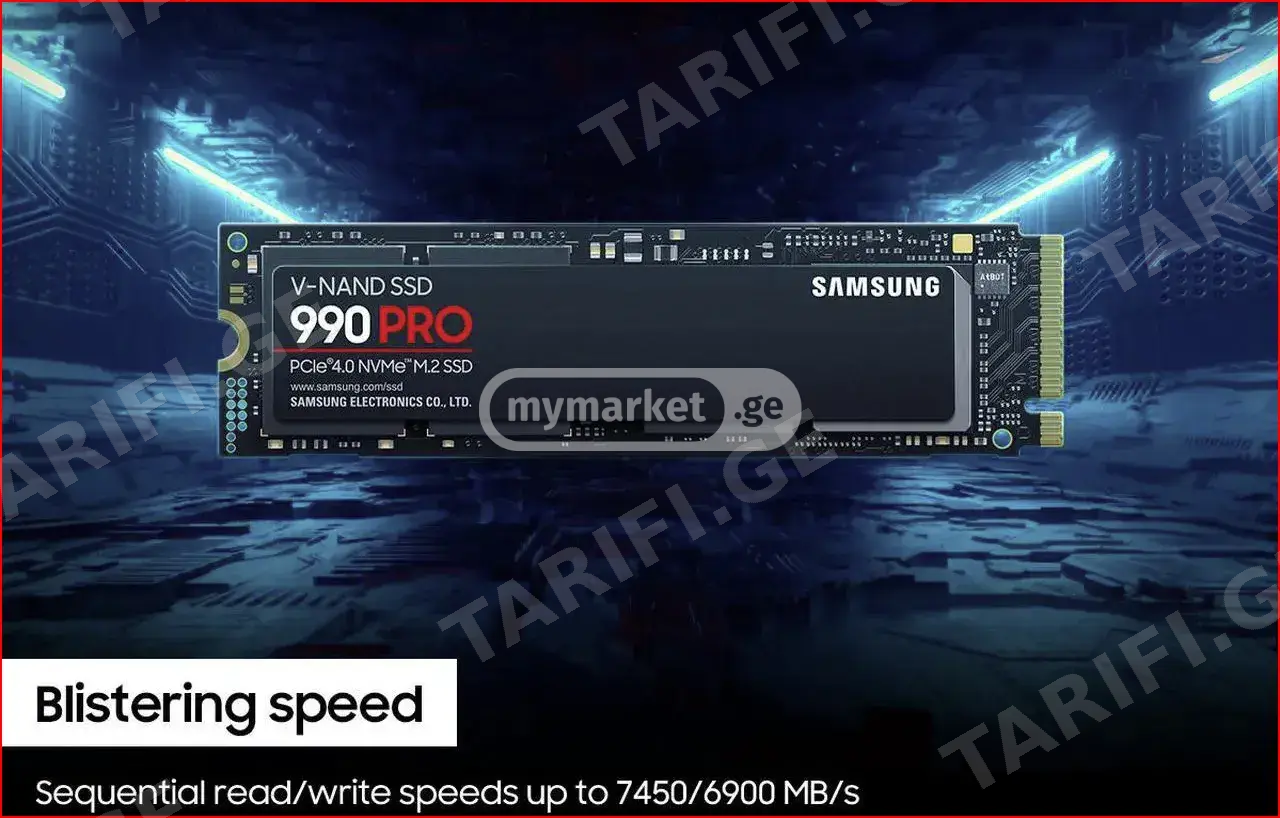 ♨️ SAMSUNG 990 PRO 1TB NVME M2 ორიგინალი ახალი