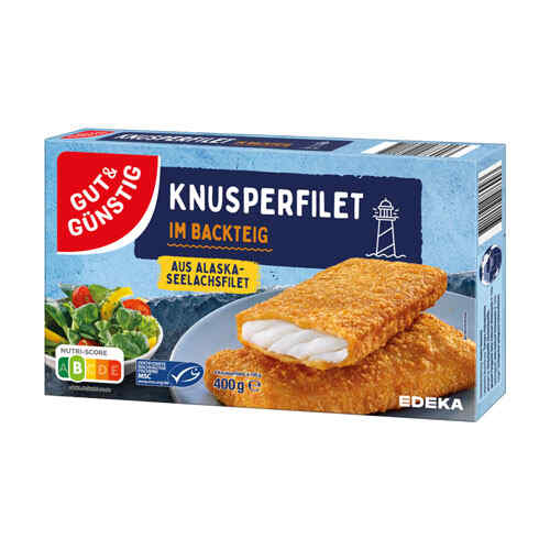 Crispy fish nuggets / G&G/ 400 gr