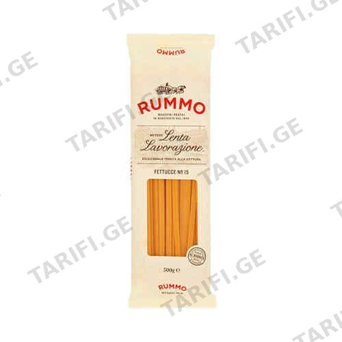 პასტა ფეტუჩე N.15 / RUMMO / 500 გრ