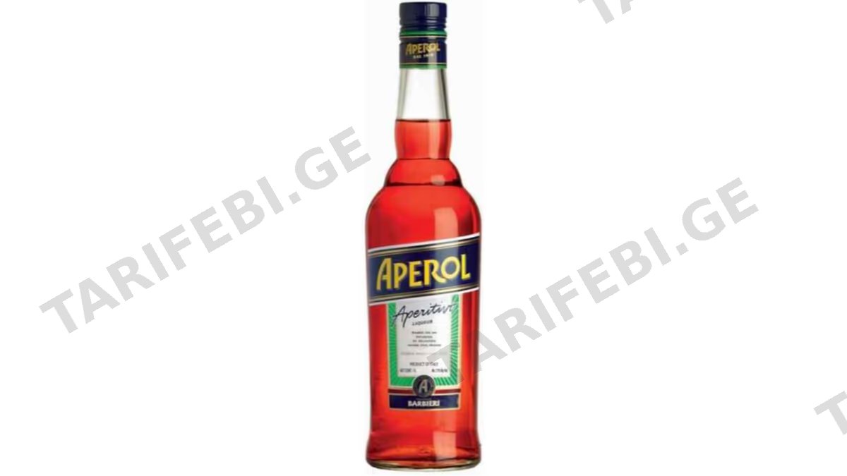 Aperol 1 L 11 % - ლიქიორი აპეროლი