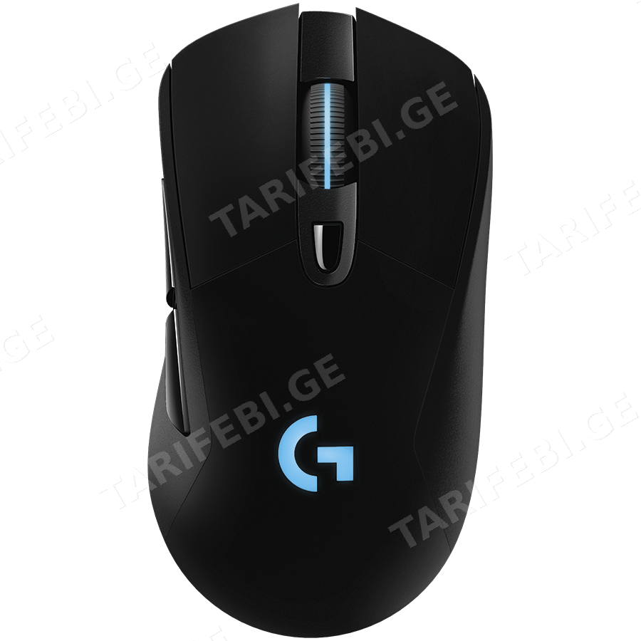 LOGITECH G703 LIGHTSPEED Wireless Gaming Mouse with HERO 16K Sensor - BLACK - 2.4GHZ - EER2