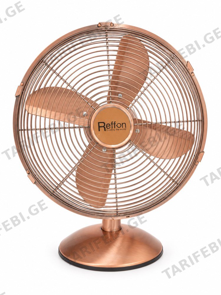მაგიდის ვენტილატორი Reffon FT-30M-Cu 40W სპილენძისფერი