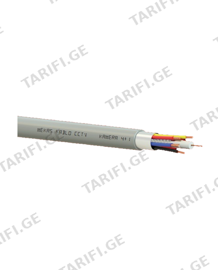 კაბელი CCTV CABLE 1+2 Mini Coax (2 x 0,50) (100m) (40957)