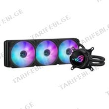 ASUS 90RC00T1-M0UAY0 ROG STRIX LC III 360 ARGB BLACK პროცესორის წყლის ქულერი
