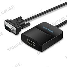 VENTION ACNBB VGA to HDMI Converter ადაპტერი