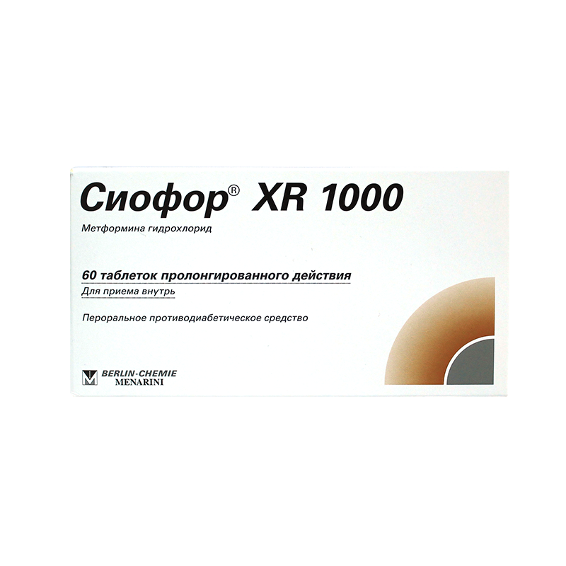 სიოფორი XR 1000მგ#60ტ