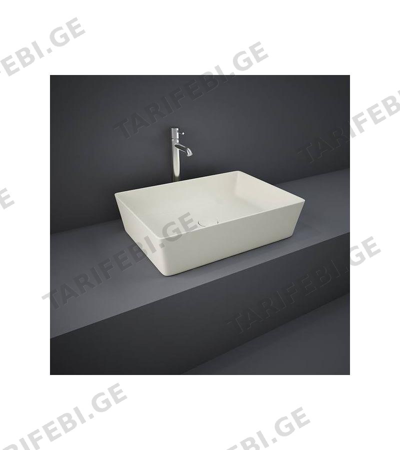 ხელსაბანი დასადგამი RAK-FEELING 50 სმ MATT GREIGE FEECT5000505A RAK CERAMICS