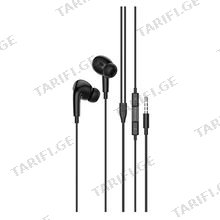 BOROFONE BM30 Original series wire control earphones with mic Black