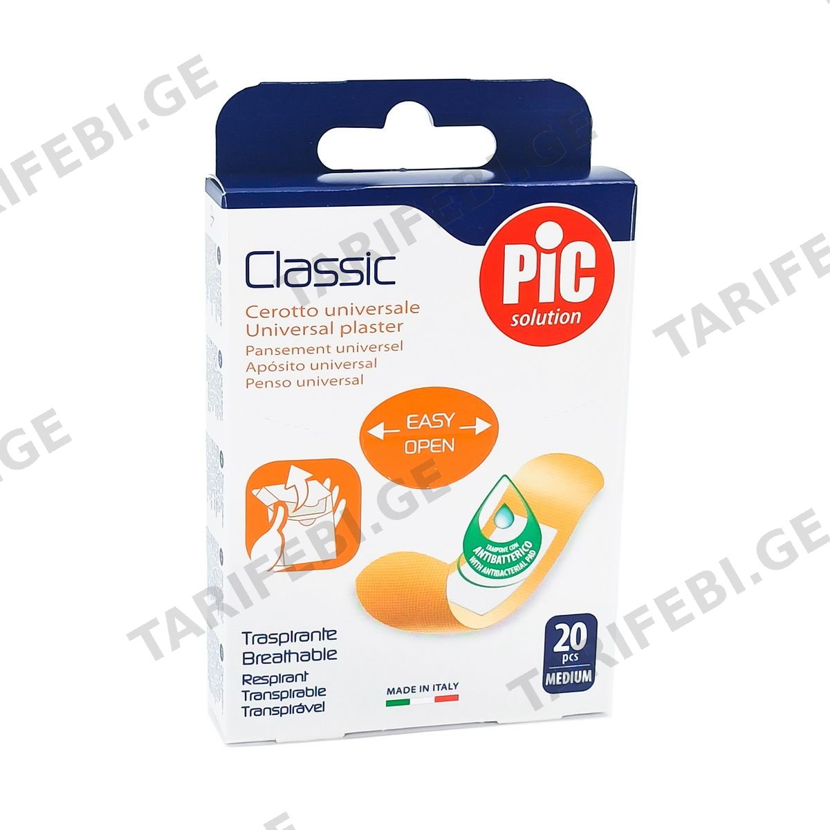 Pic - პიკი ლეიკო CLASSIC MEDIUM 20 ცალი