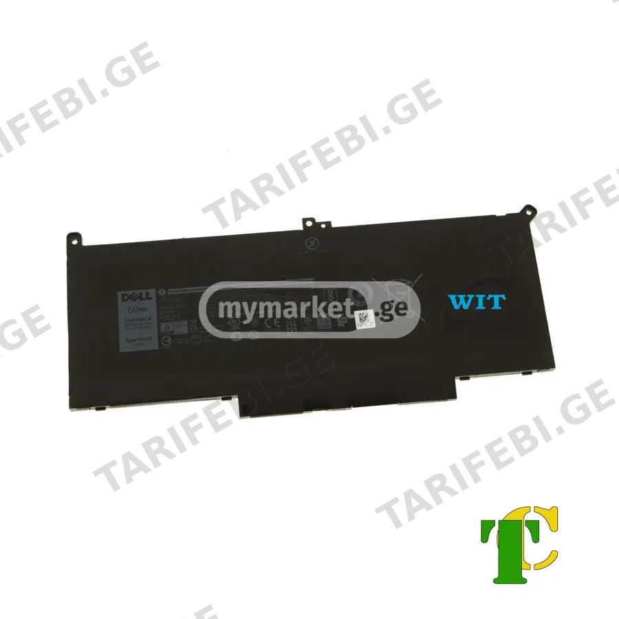 DELL F3YGT MXV9V E7280 7280 7380 7390 7480 7490 battery