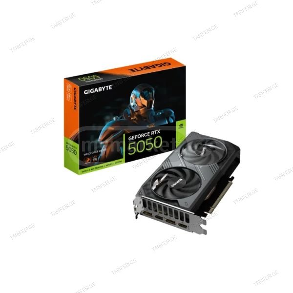 ვიდეობარათი GIGABYTE GeForce RTX 5050 8GB GDDR6 WINDFORCE 2