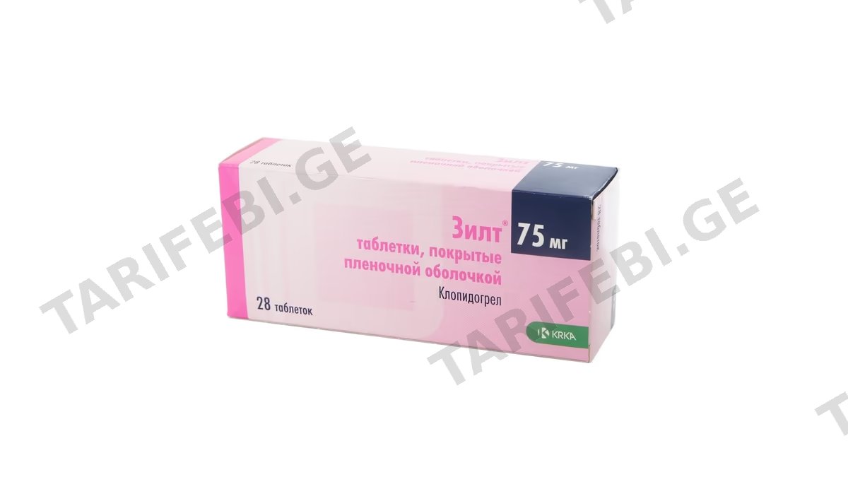 ზილტი ტაბ.75მგ.N28
