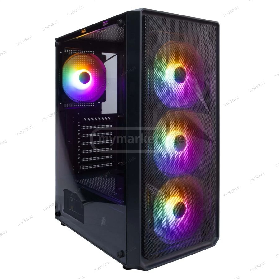☑️⚠️1st Player FD3 ATX Gaming PC Case - 4x120mm RGB Fans⚠️☑️