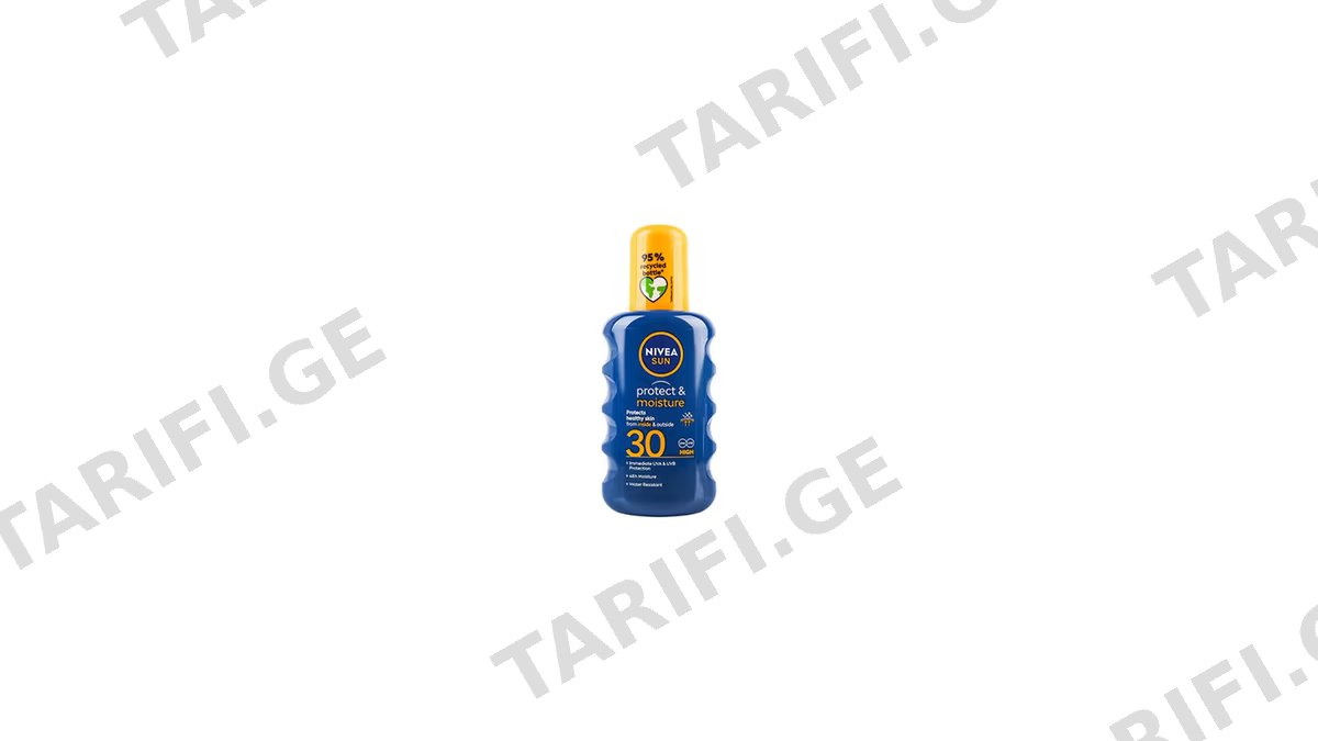 NIVEA გასარუჯი ზეთი SPF6 200 მლ