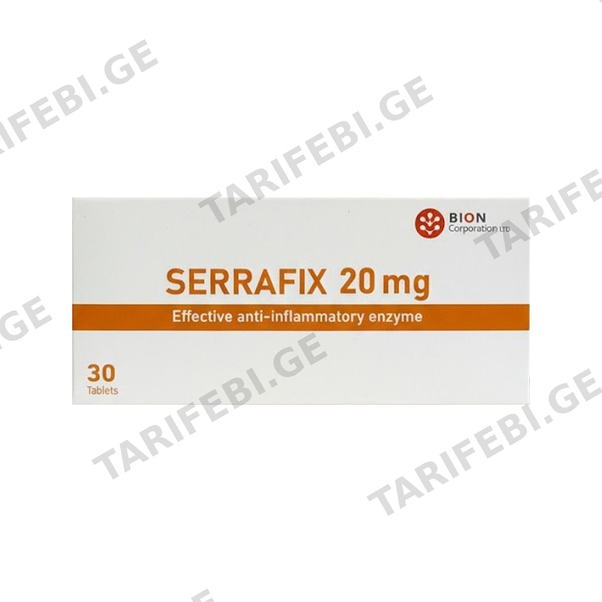 სერაფიქსი - Serrafix 20მგ 30 ტაბლეტი