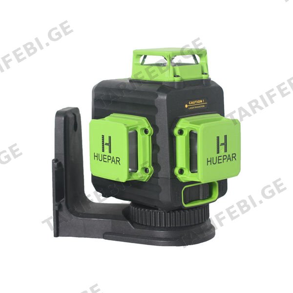 ლაზერული ნიველირი დამტენით 3X360° HUEPAR 2X360°