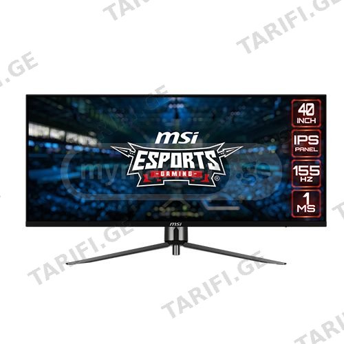 მონიტორი - Msi Optix MAG401QR - 40 Inch / UWQHD / IPS / 155
