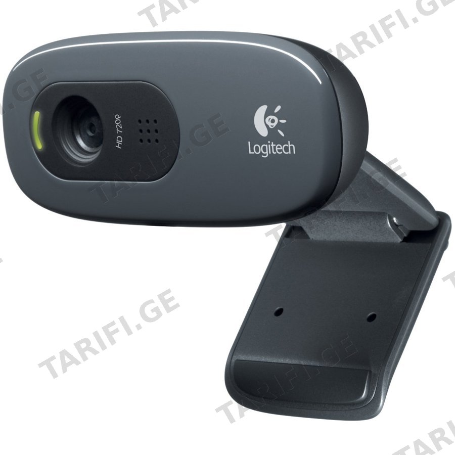 LOGITECH C270 HD Webcam - BLACK - USB