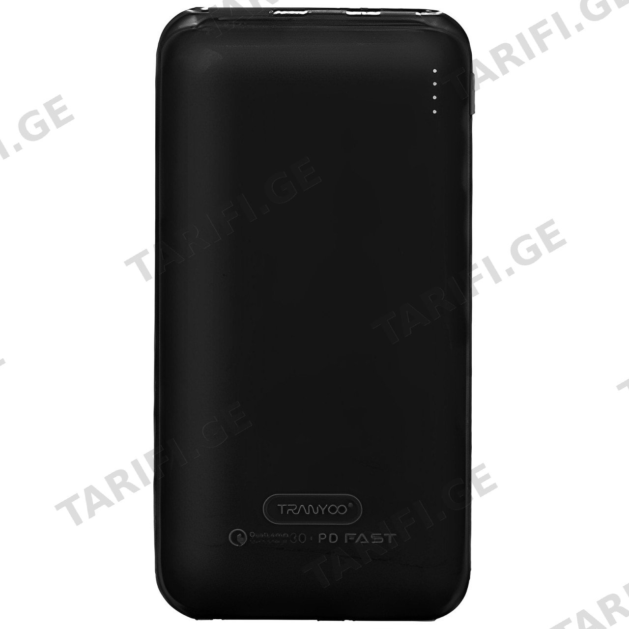 პორტატული დამტენი TRANYOO F1 (10000 MAH)