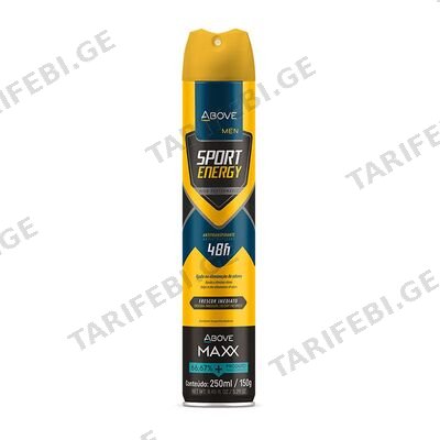ებავ-ანტიპერსპირანტი მამაკაცის Sport Energy 250მლ