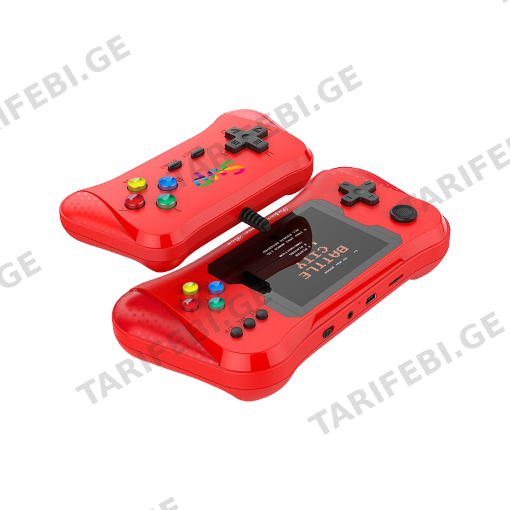 სათამაშო კონსოლი 500 IN 1 OH YOUTH GAMING JOYSTICK X8M Red