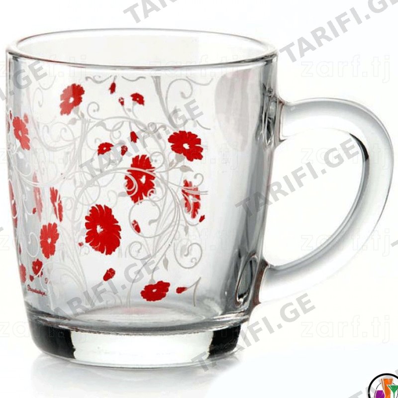 ჩაის ჭიქების ნაკრები PASABAHCE (12PCS, 350ML)