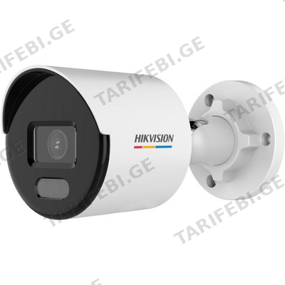 კამერა,Hikvision, DS-2CD1027G0-LUF(C), 4mm,IP,2mp,Bullet,Fix,WL30m,ColorVu,