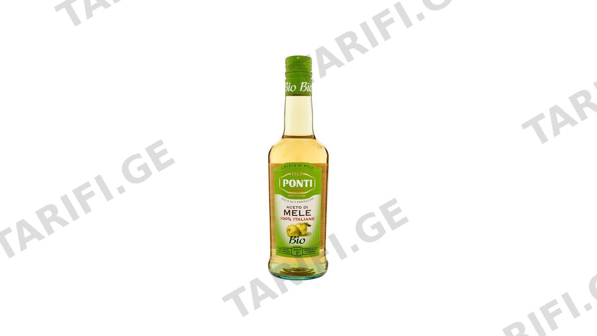 PONTI BIO ვაშლის ძმარი 500მლ/80522690