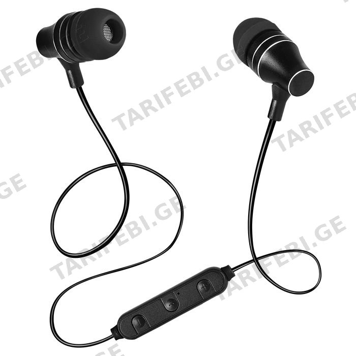 ყურსასმენი Sven E-225B black Bluetooth earbuds