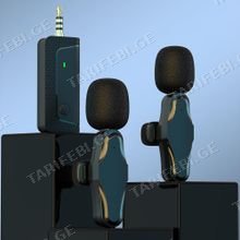 K35 Pro Wireless Microphone უსადენო სამკერდე მიროფონი