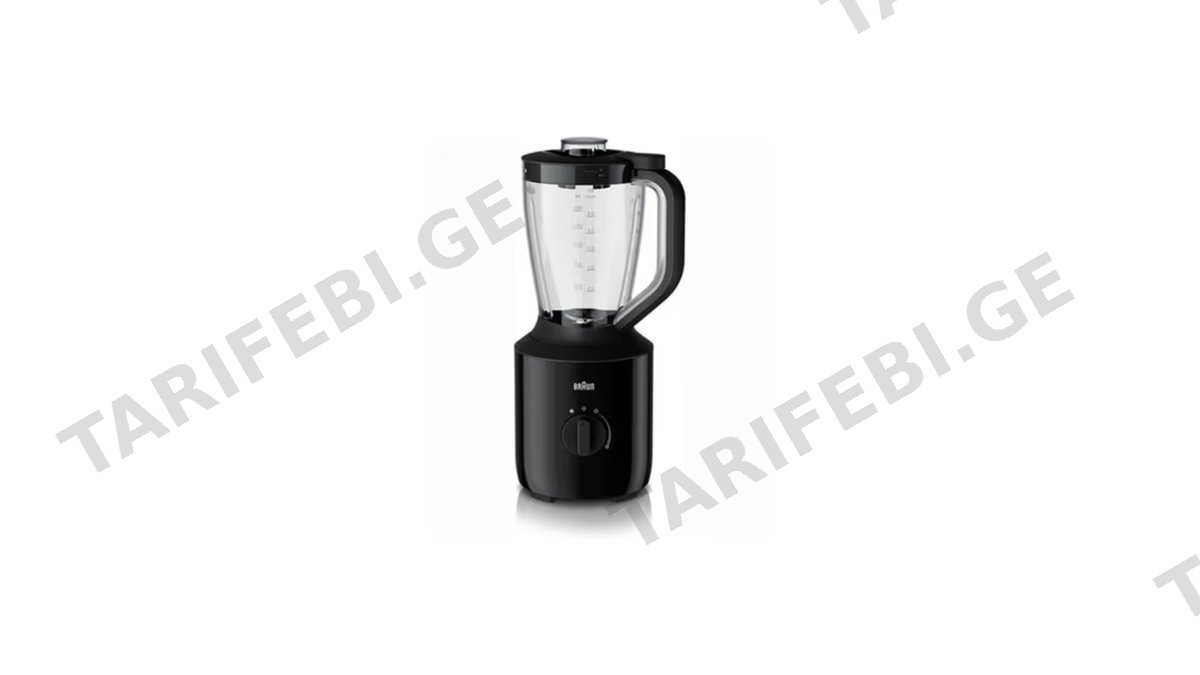 BRAUN ბლენდერი JB3100BK 800W 1.5L