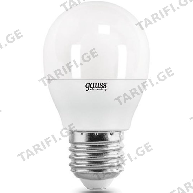 ლედ ნათურა GAUSS 53220 GLOBE 10W E27 4100K EL