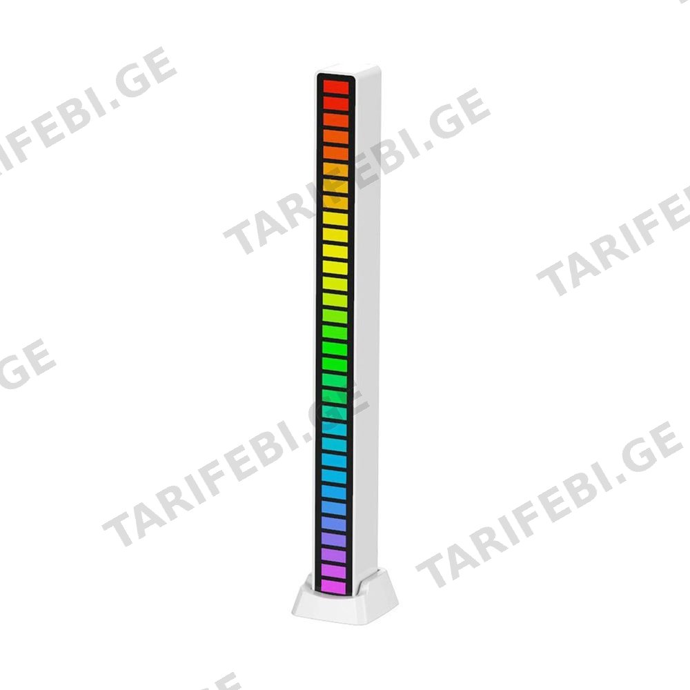 განათება SMART LED LIGHT D08-RGB WHITE