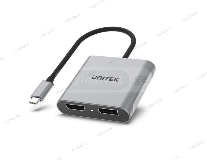 Unitek USB-C to Dual DisplayPort Adapter Type-C V1404A