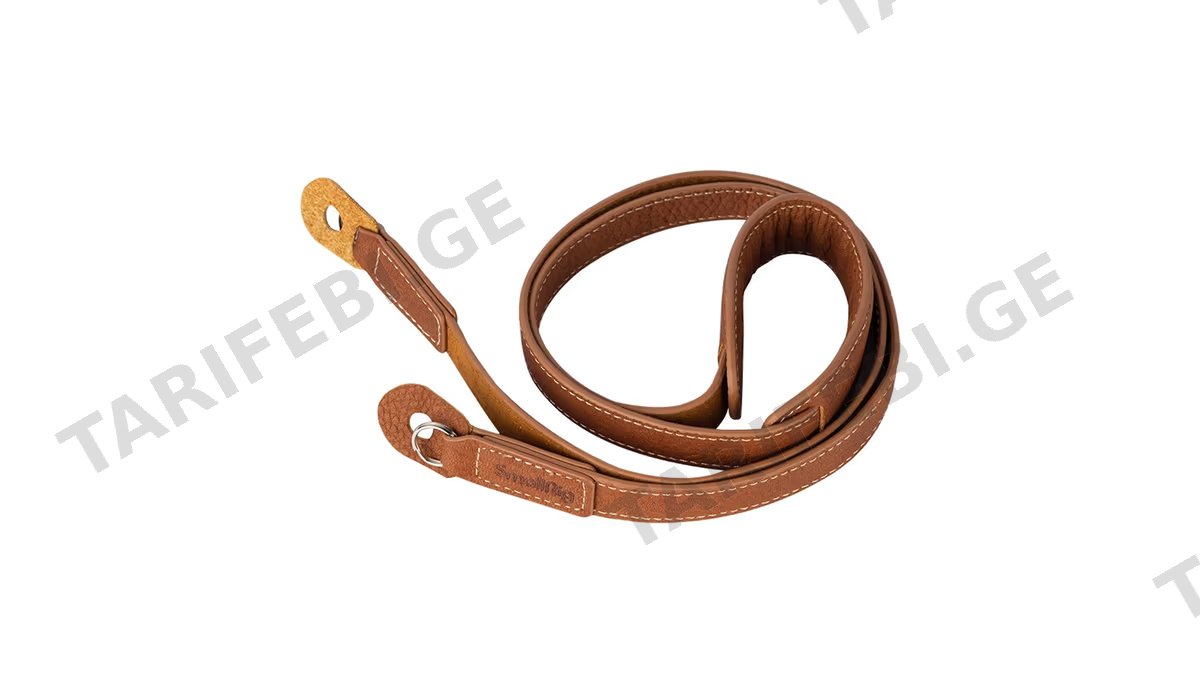 აპარატის საკიდი თოკი SmallRig Leather Camera Neck Strap - 3485
