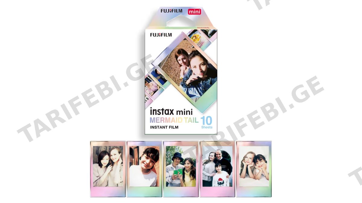 Instax Mini Mermaid Tail Film