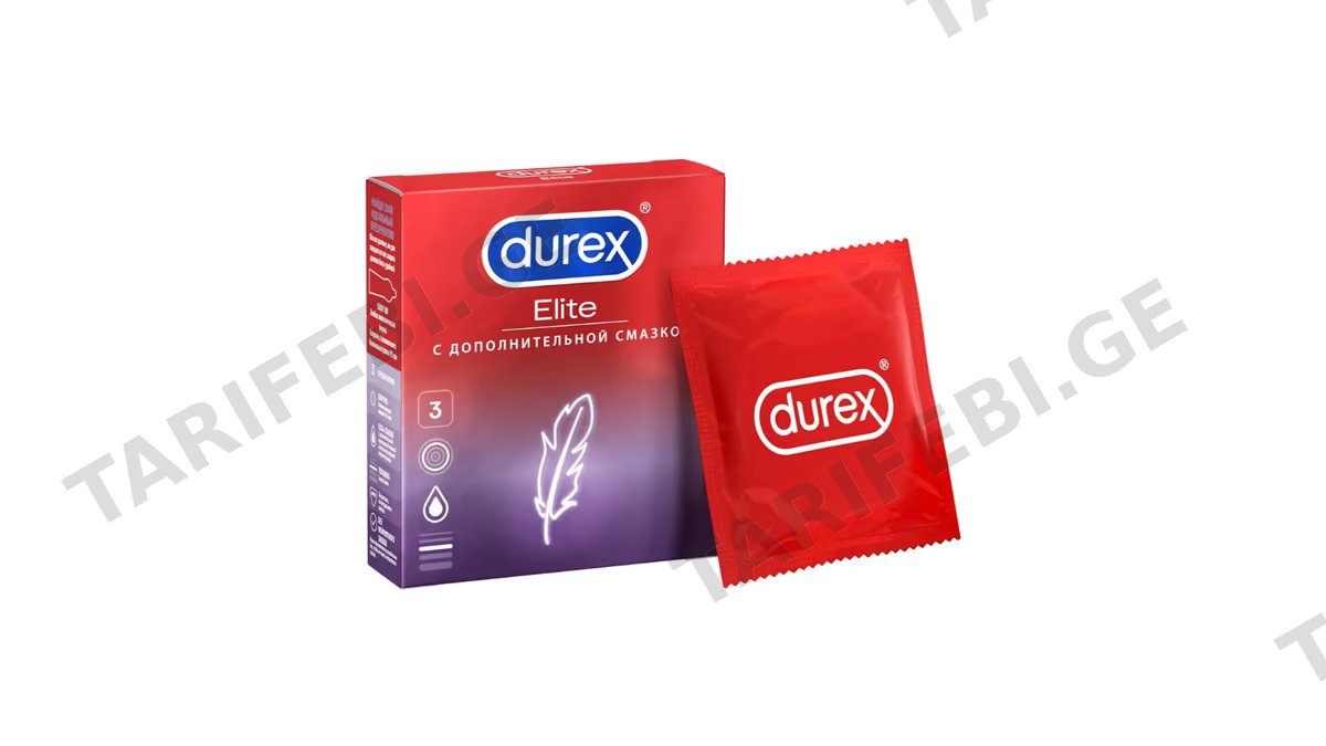 პრეზერვატივი "Durex Elite N3 *