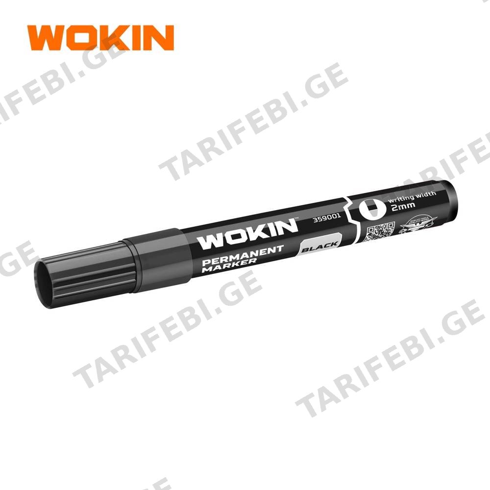 სამშენებლო მარკერი Wokin 359001, Marker Pen, Black