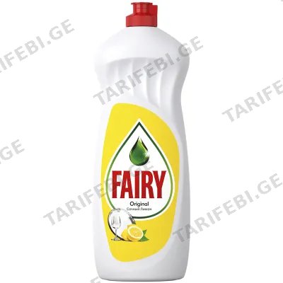 ჭურჭლის სარეცხი სითხე (ლიმონი) FAIRY HDW LEMON 20X750ML
