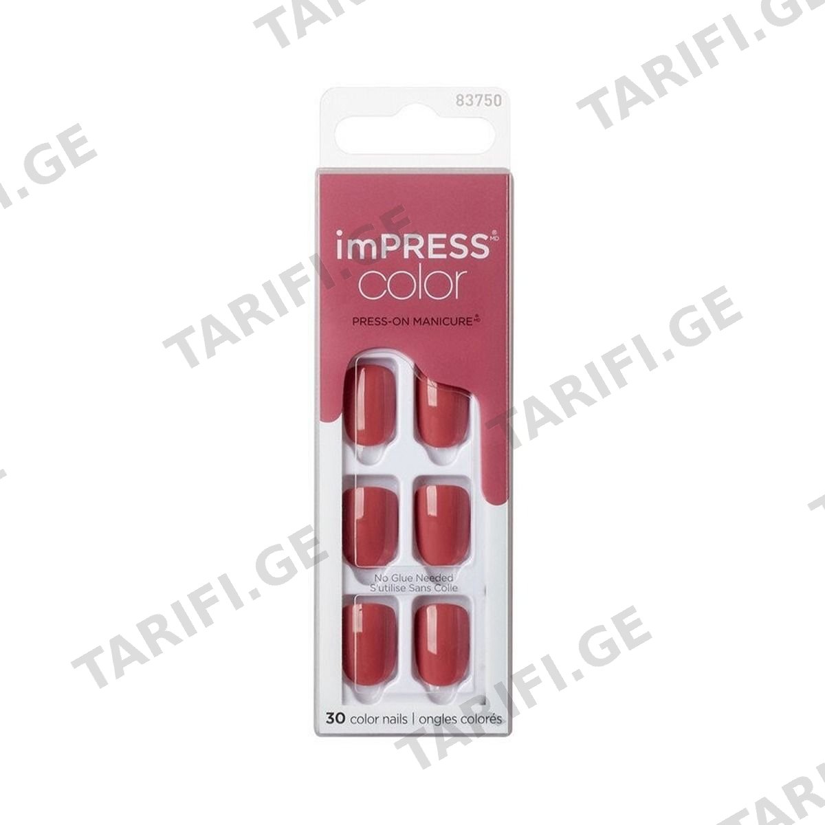 ხელოვნური ფრჩხილები Platon.Pink 7506 ქისი - Kiss