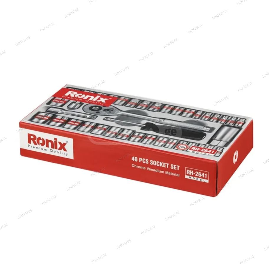 ტორცული თავაკების ნაკრები Ronix RH-2641, 40ც