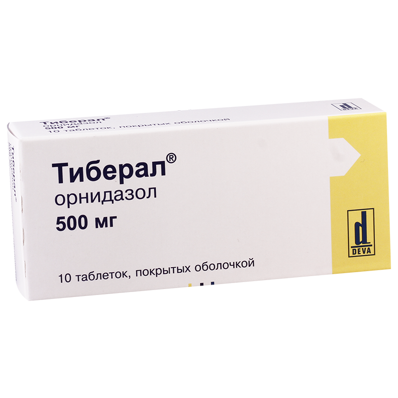 ტიბერალი 500მგ #10ტ