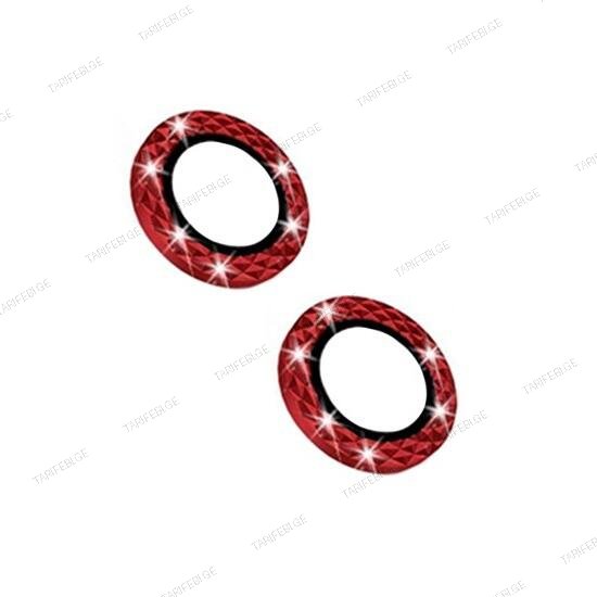 Glass Pro+ Eagle Eye Camera Pro For Apple iPhone 15/15 Plus Red