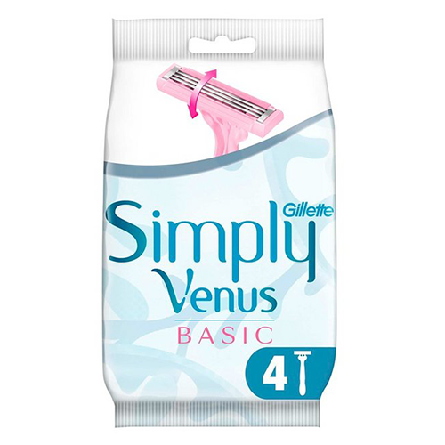 ვენუსი - Simply ერთჯერადი საპარსი დანადგარი 3 პირ ქალის  #4
