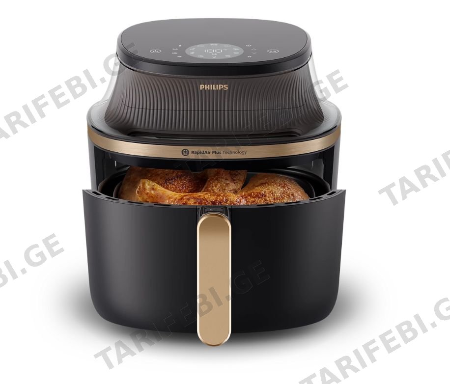 აეროგრილი Philips NA332/00 6.9 ლიტრი, ზედა წვა
