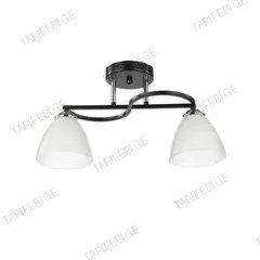 ჭაღი Bella Mita E27 2 70219-2 BK+CR შავი ქრომი