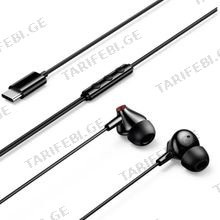 VENTION GBBBAV ECHO LITE USB-C In-Ear Wired Headphones with DAC Adapter 1.2M ყურსასმენი