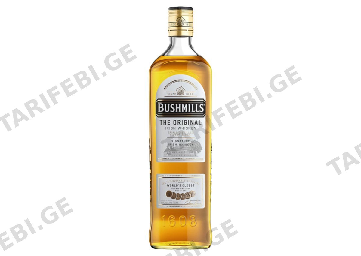ირლანდიური ვისკი Bushmills - 0.7L