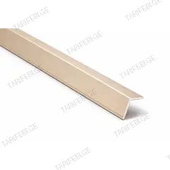 ალუმინის პროფილი ანოდირებული  SALAG 8x2500 მმ L champagne